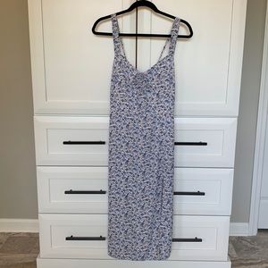 NWT Floral Abercrombie & Fitch Midi Dress